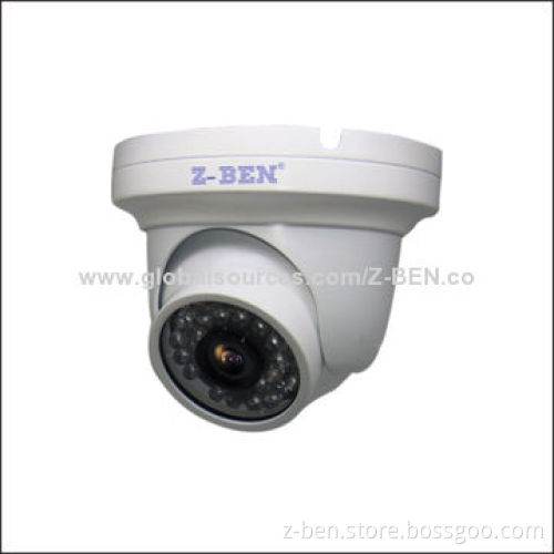 Metal Dome Camera with 20m IR Distance, 3.6mm Fixed Lens